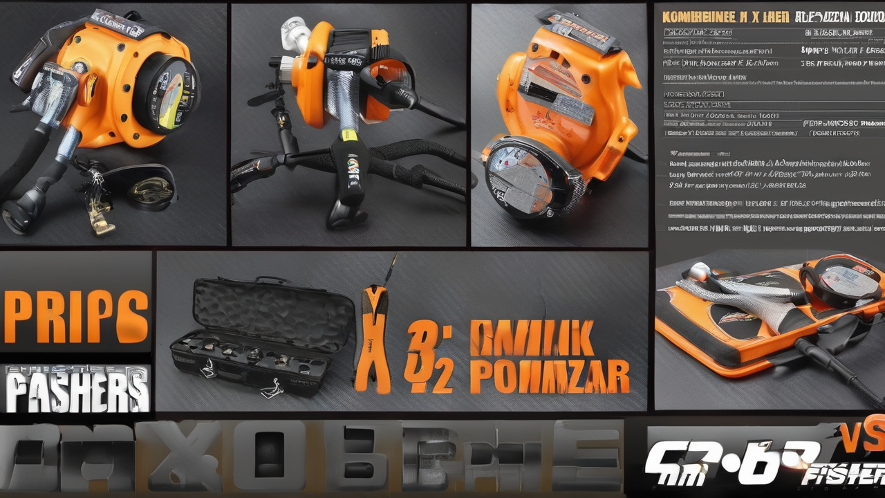 Kombinezon Pro-Fisher X2 w kolorze grafitowym z pomarańczowymi akcentami prezentowany na manekinie
